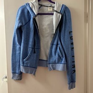 One of a Kind Rhinestoned Hoodie by PINK Victoria's Secret